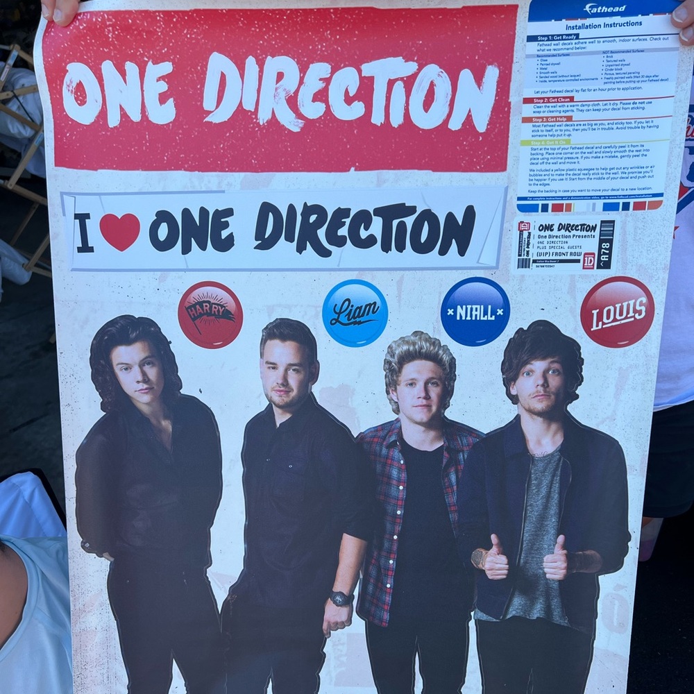One Direction Fathead